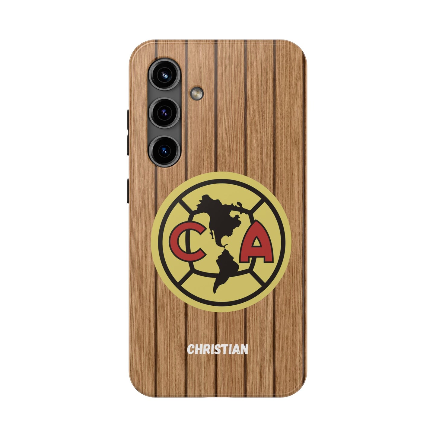 Wooden Phone Case - Club America Tough Phone Cases