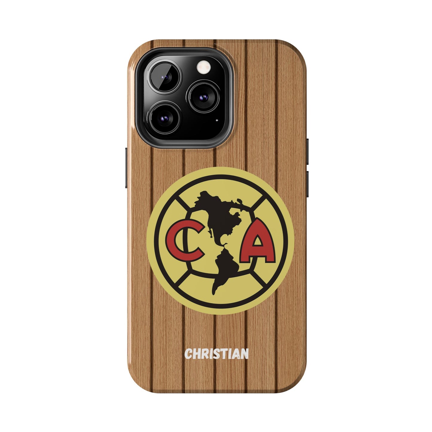 Wooden Phone Case - Club America Tough Phone Cases