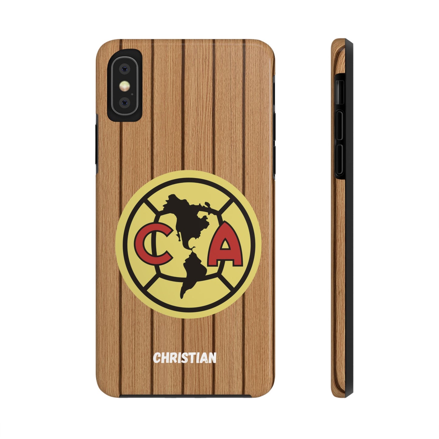 Wooden Phone Case - Club America Tough Phone Cases