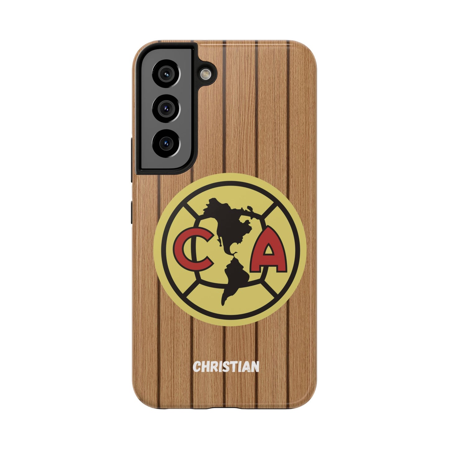 Wooden Phone Case - Club America Tough Phone Cases