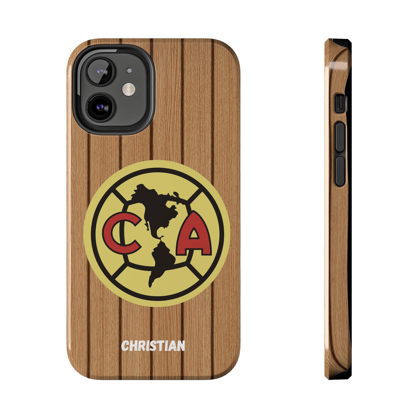 Wooden Phone Case - Club America Tough Phone Cases
