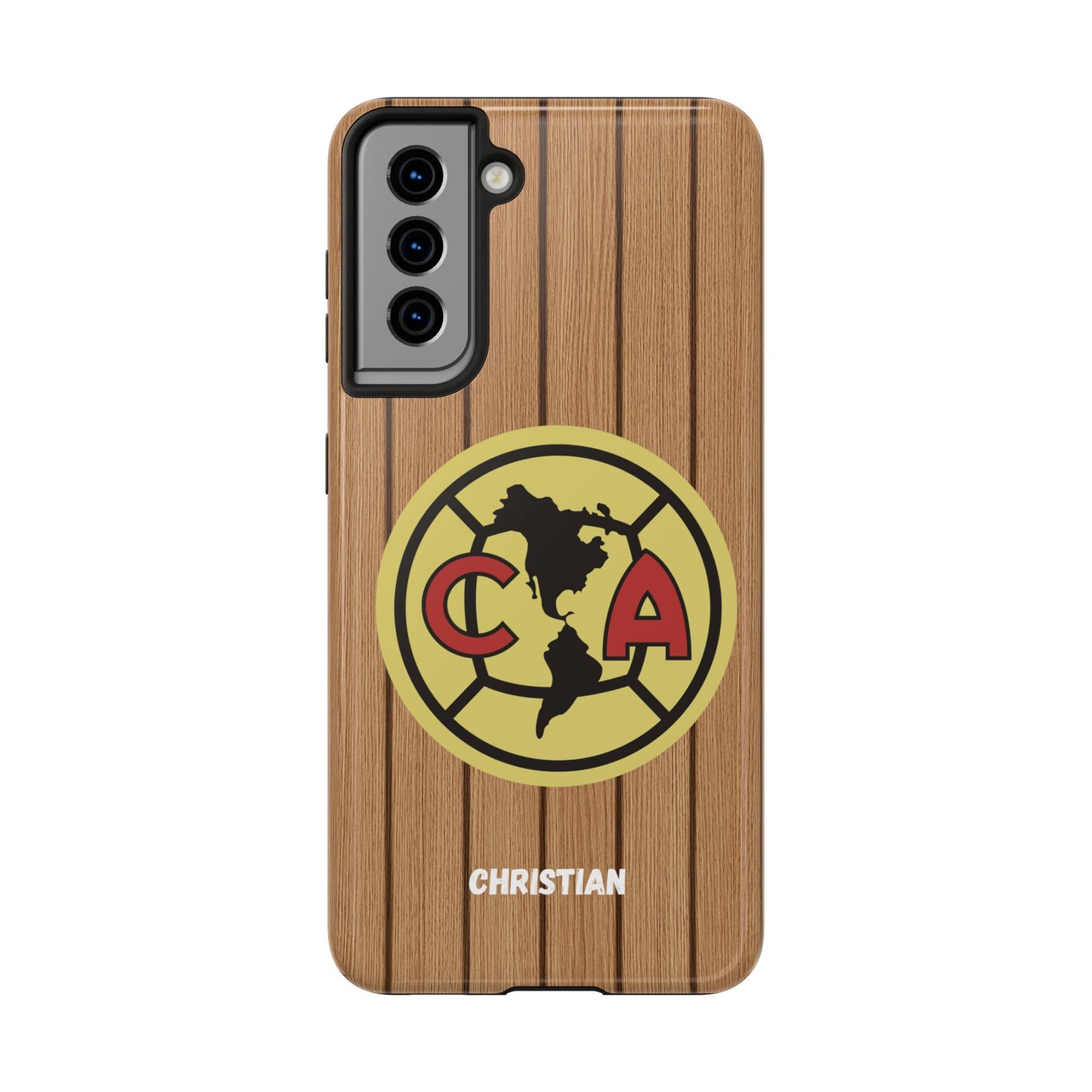Wooden Phone Case - Club America Tough Phone Cases