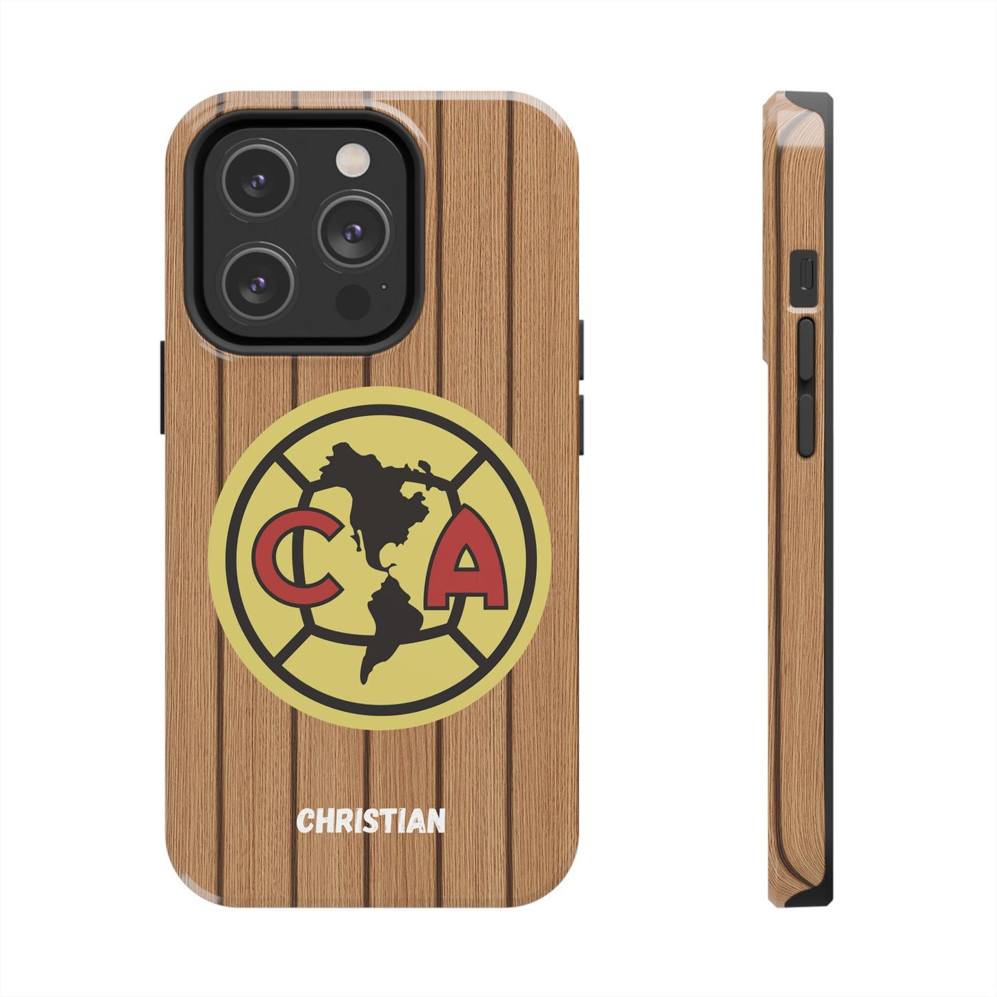 Wooden Phone Case - Club America Tough Phone Cases