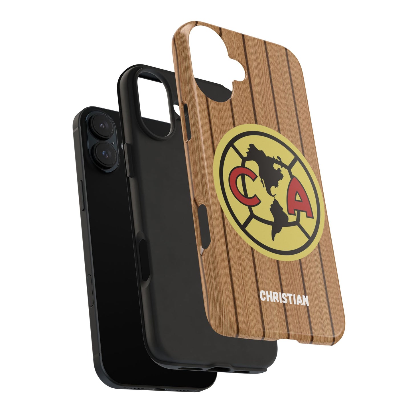 Wooden Phone Case - Club America Tough Phone Cases