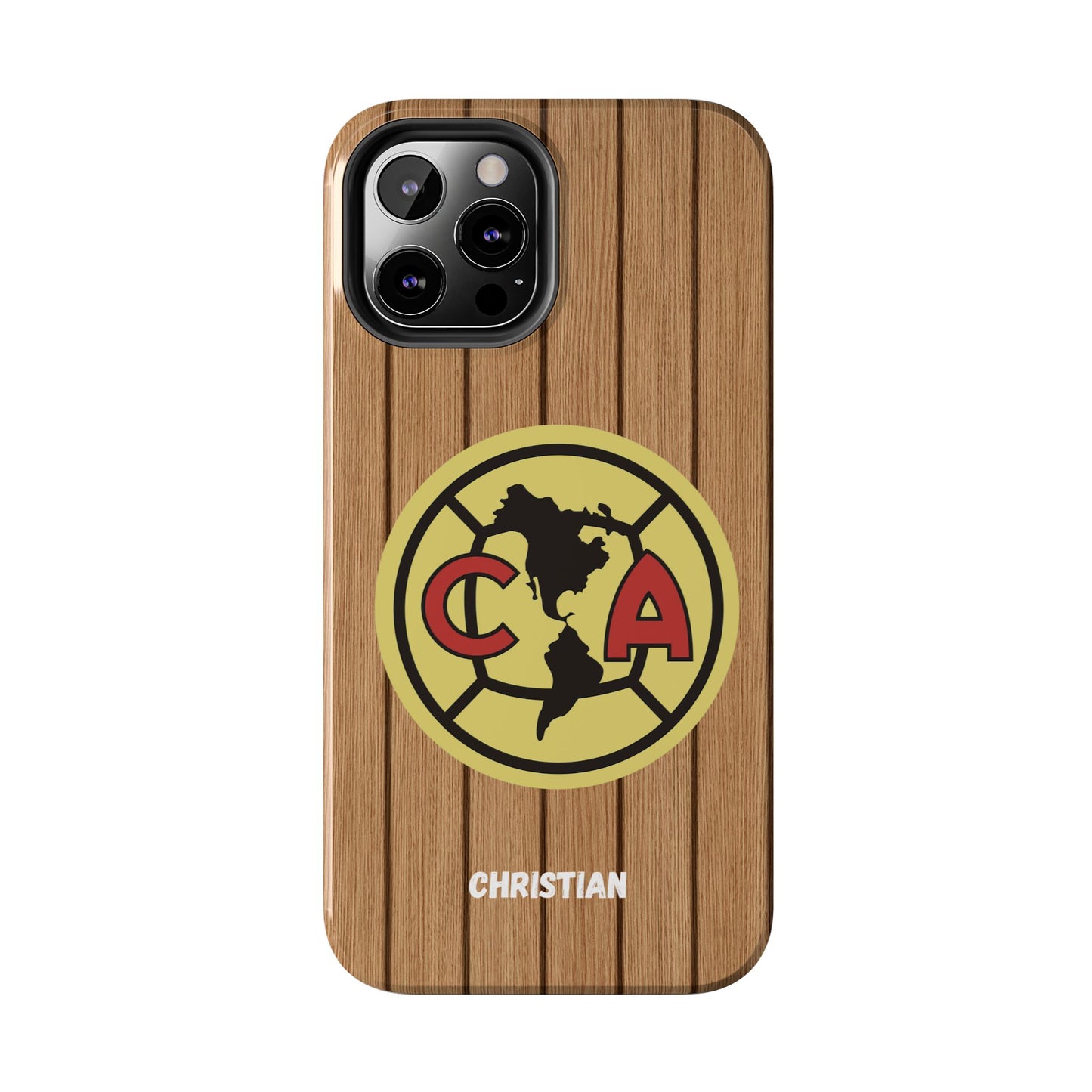 Wooden Phone Case - Club America Tough Phone Cases