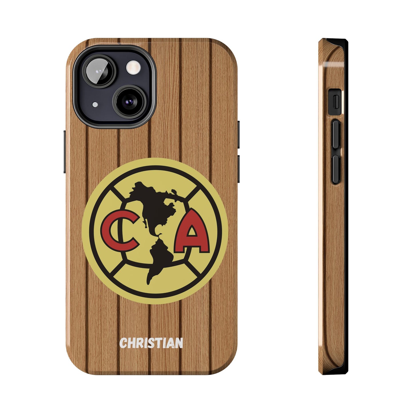Wooden Phone Case - Club America Tough Phone Cases