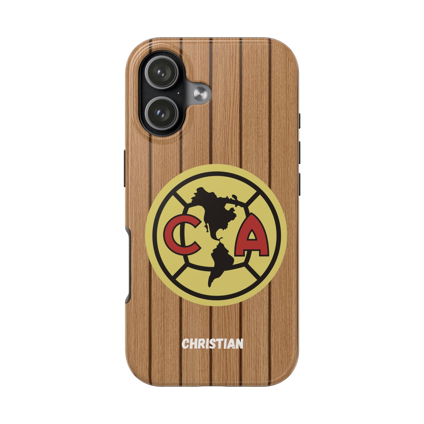 Wooden Phone Case - Club America Tough Phone Cases