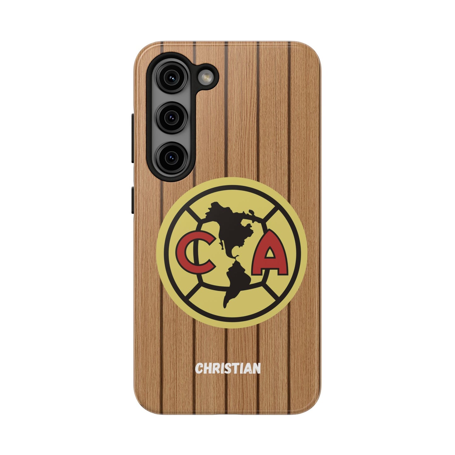 Wooden Phone Case - Club America Tough Phone Cases