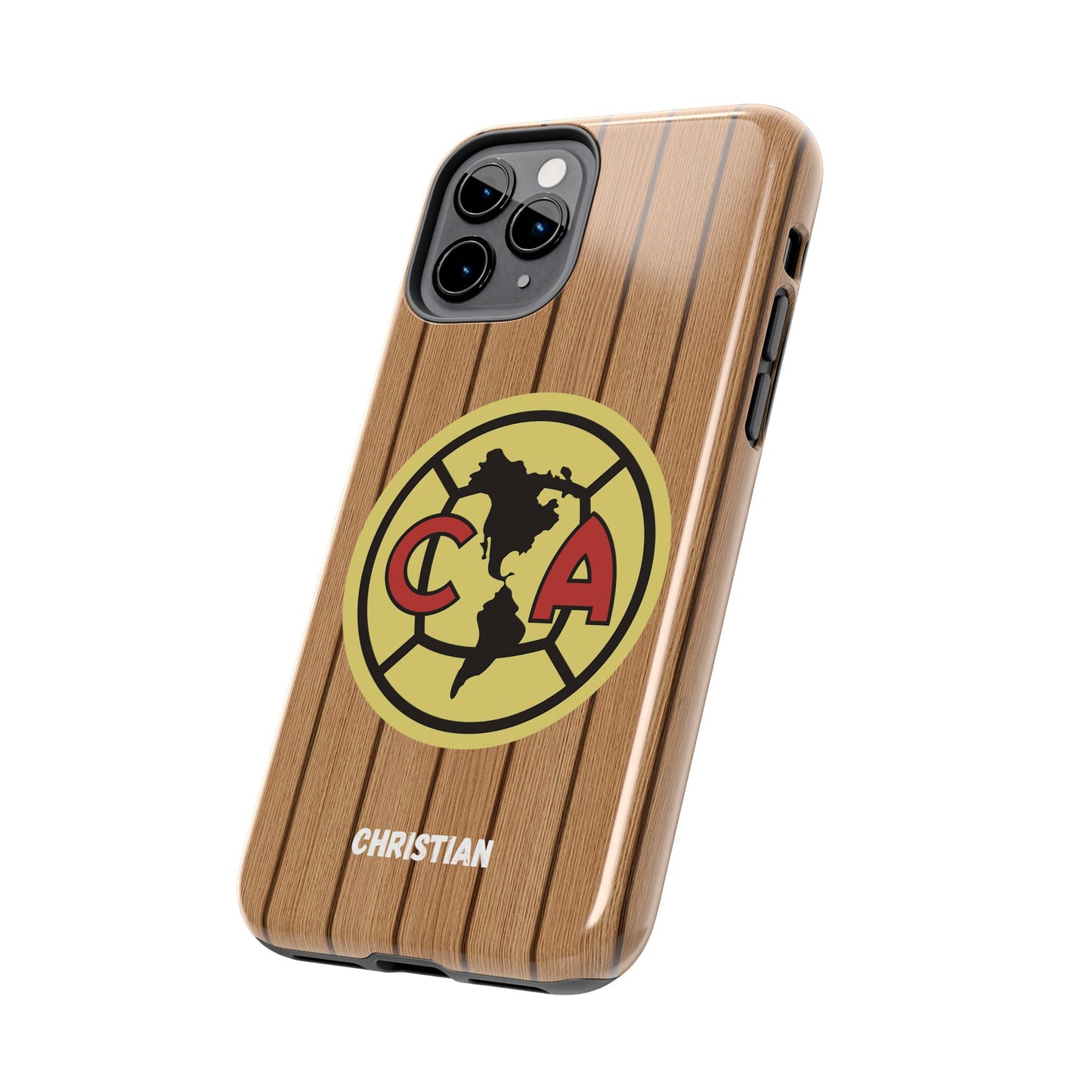 Wooden Phone Case - Club America Tough Phone Cases