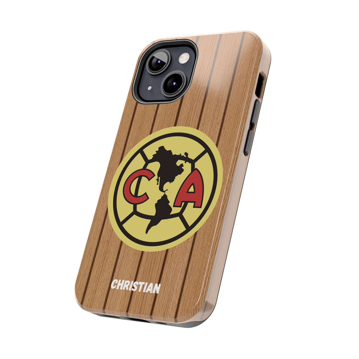 Wooden Phone Case - Club America Tough Phone Cases