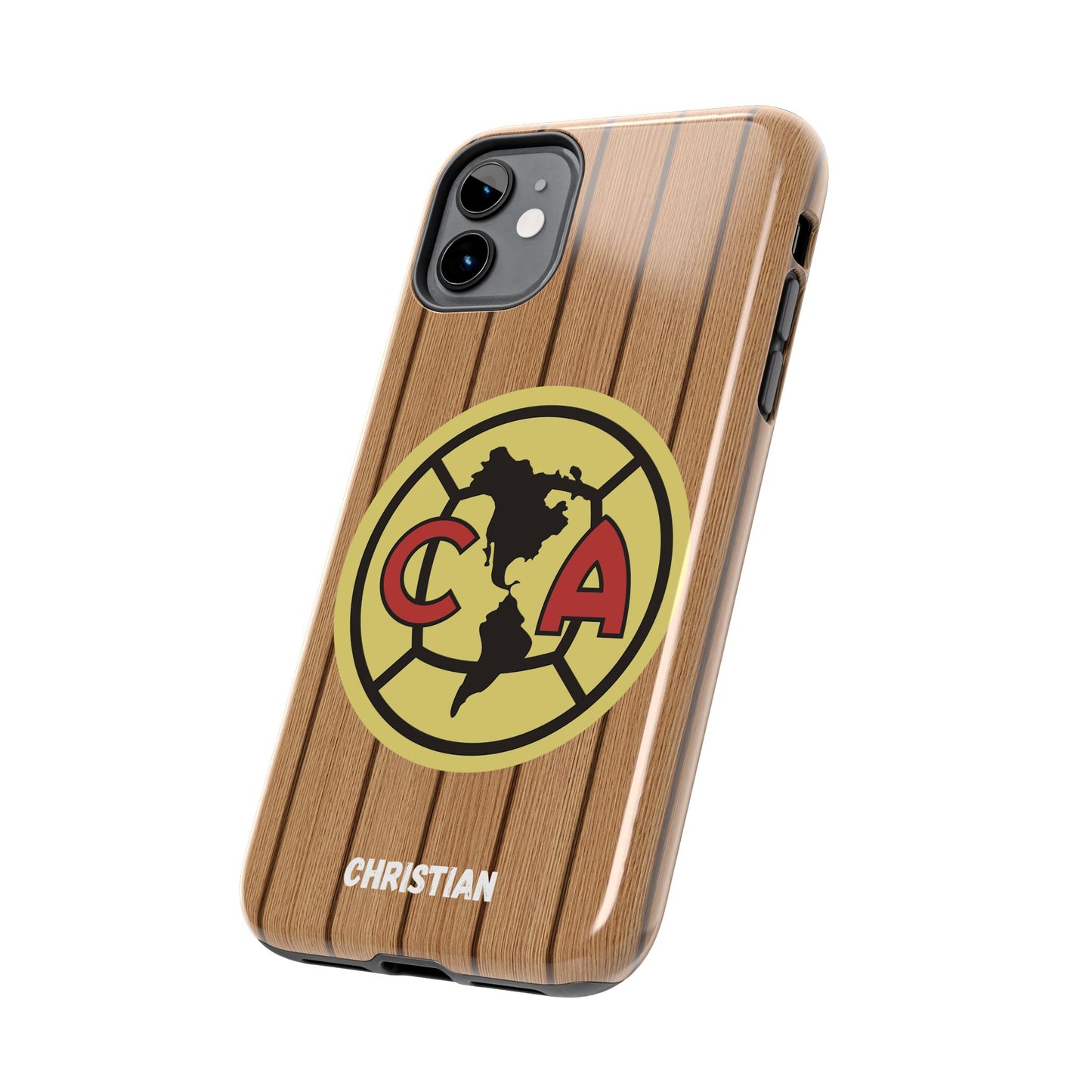 Wooden Phone Case - Club America Tough Phone Cases
