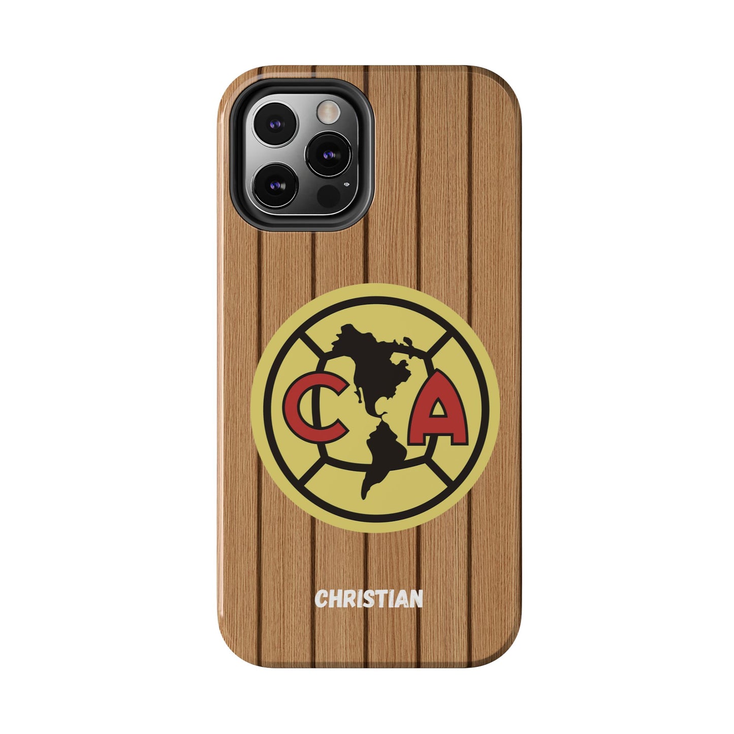 Wooden Phone Case - Club America Tough Phone Cases
