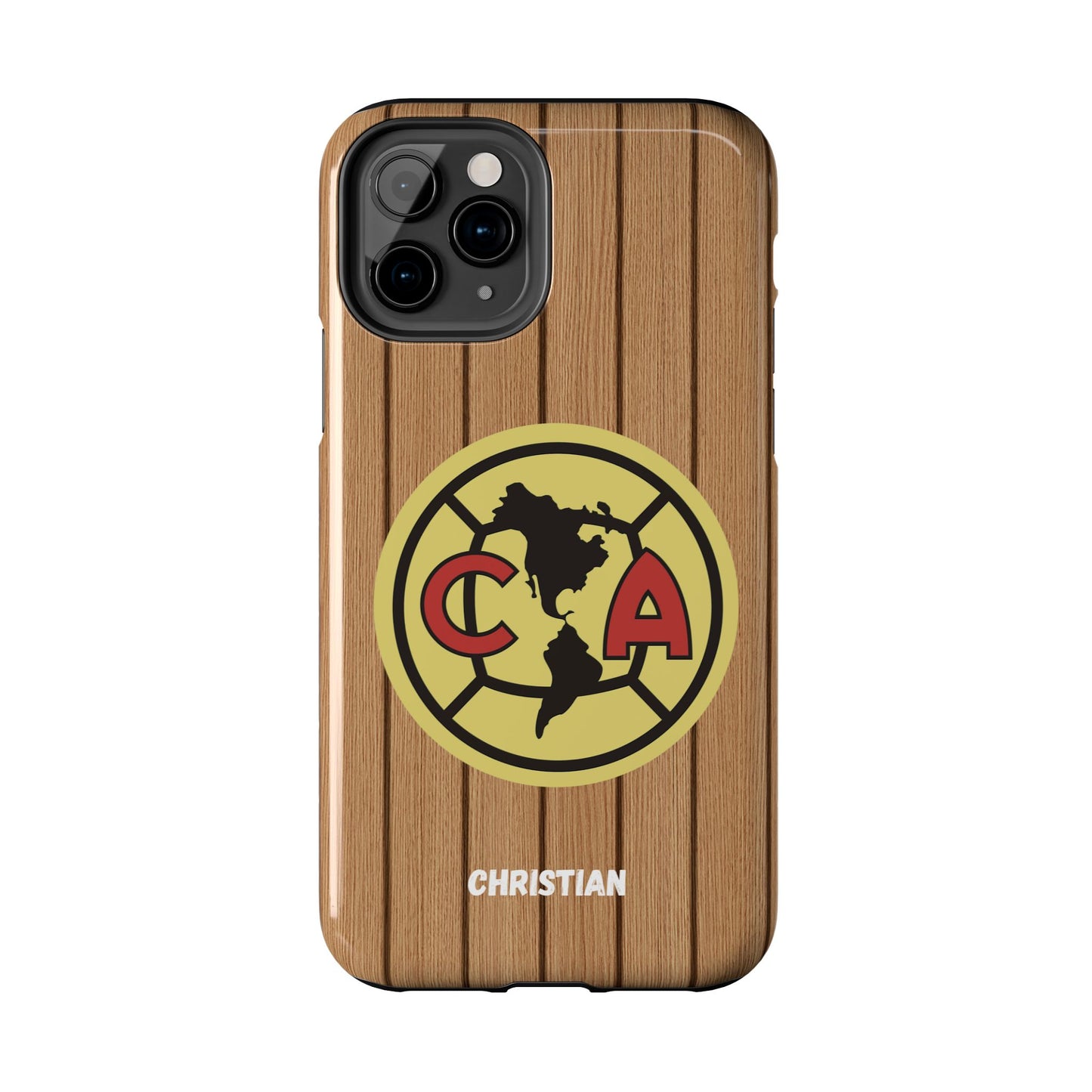 Wooden Phone Case - Club America Tough Phone Cases