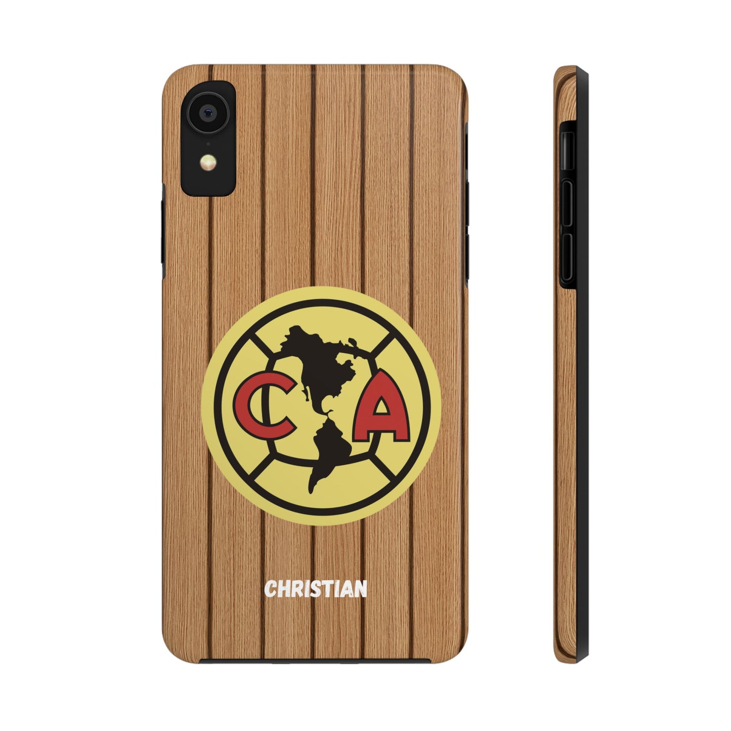 Wooden Phone Case - Club America Tough Phone Cases