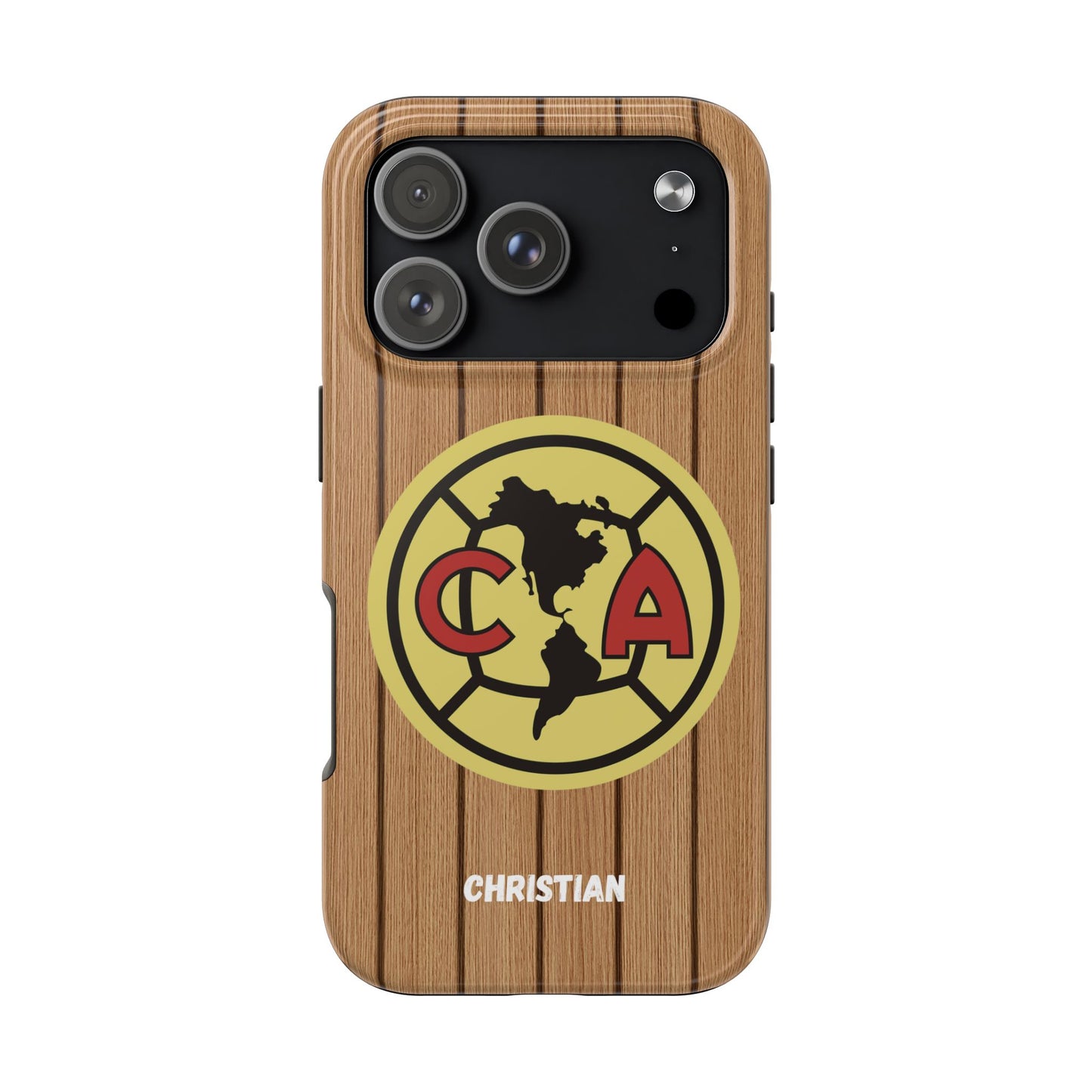 Wooden Phone Case - Club America Tough Phone Cases