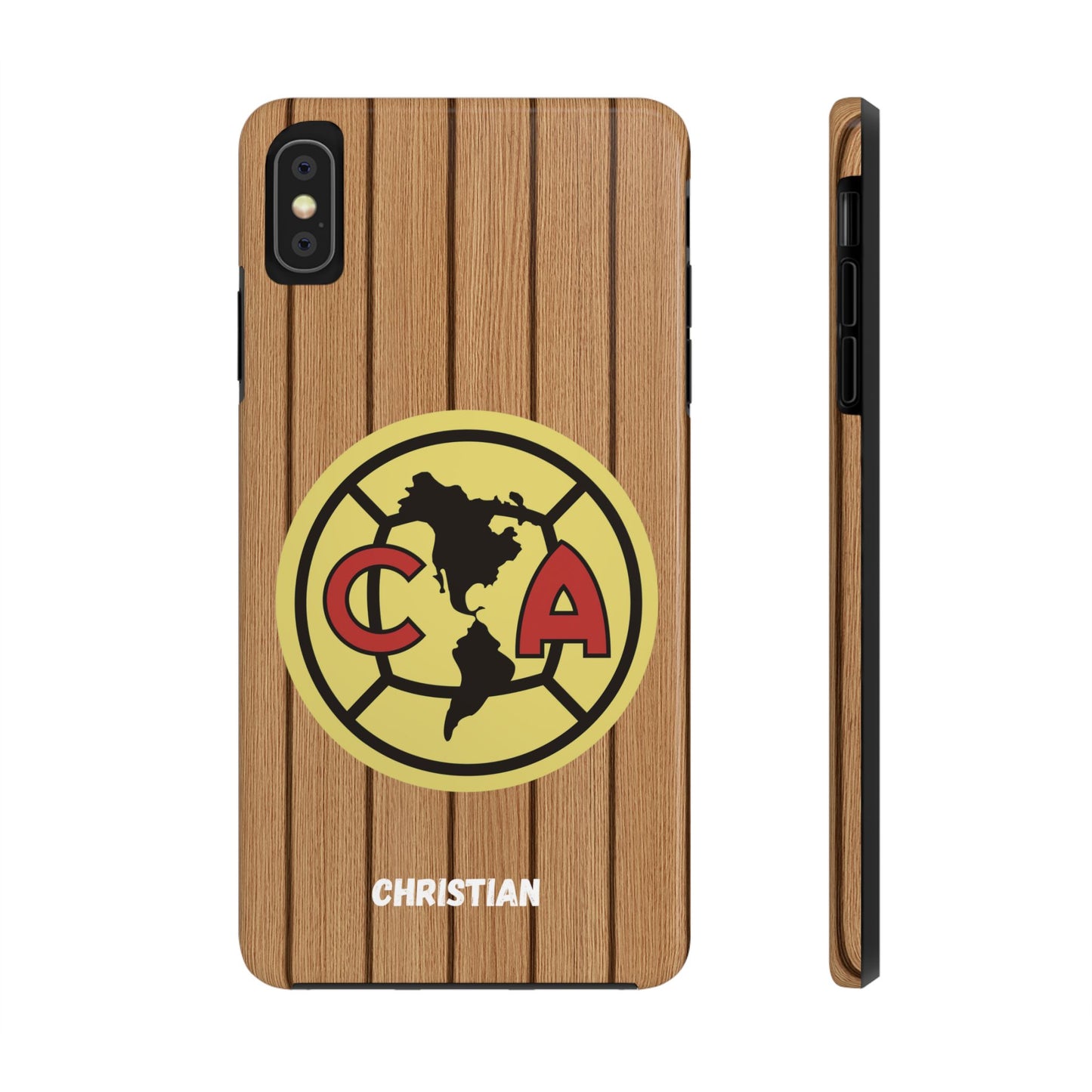 Wooden Phone Case - Club America Tough Phone Cases