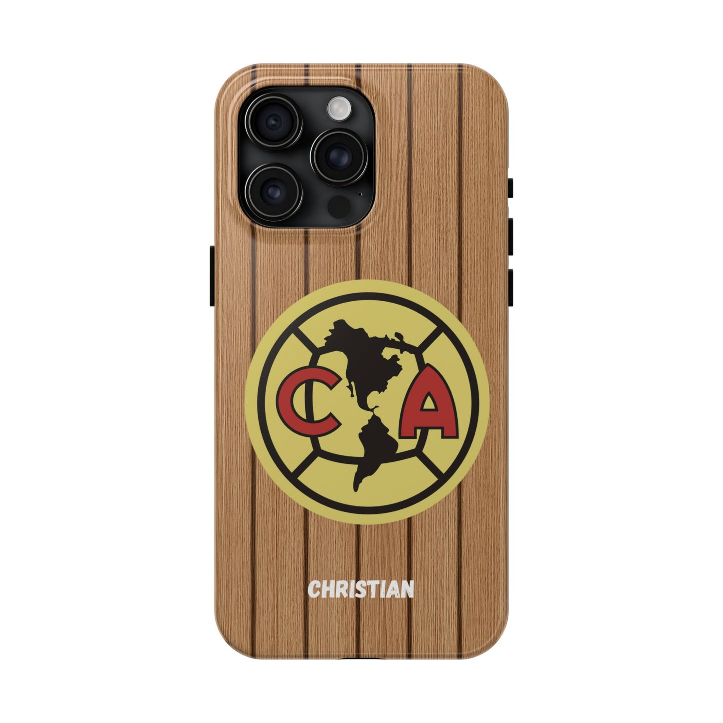 Wooden Phone Case - Club America Tough Phone Cases