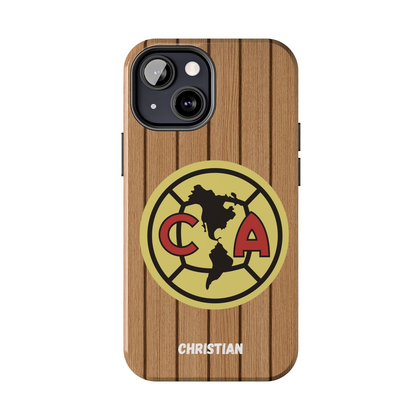 Wooden Phone Case - Club America Tough Phone Cases