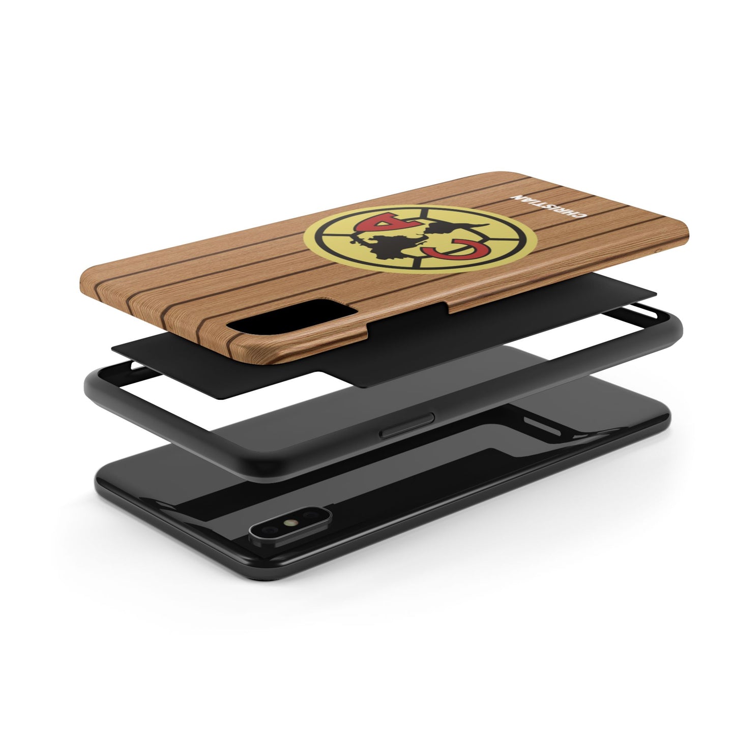 Wooden Phone Case - Club America Tough Phone Cases