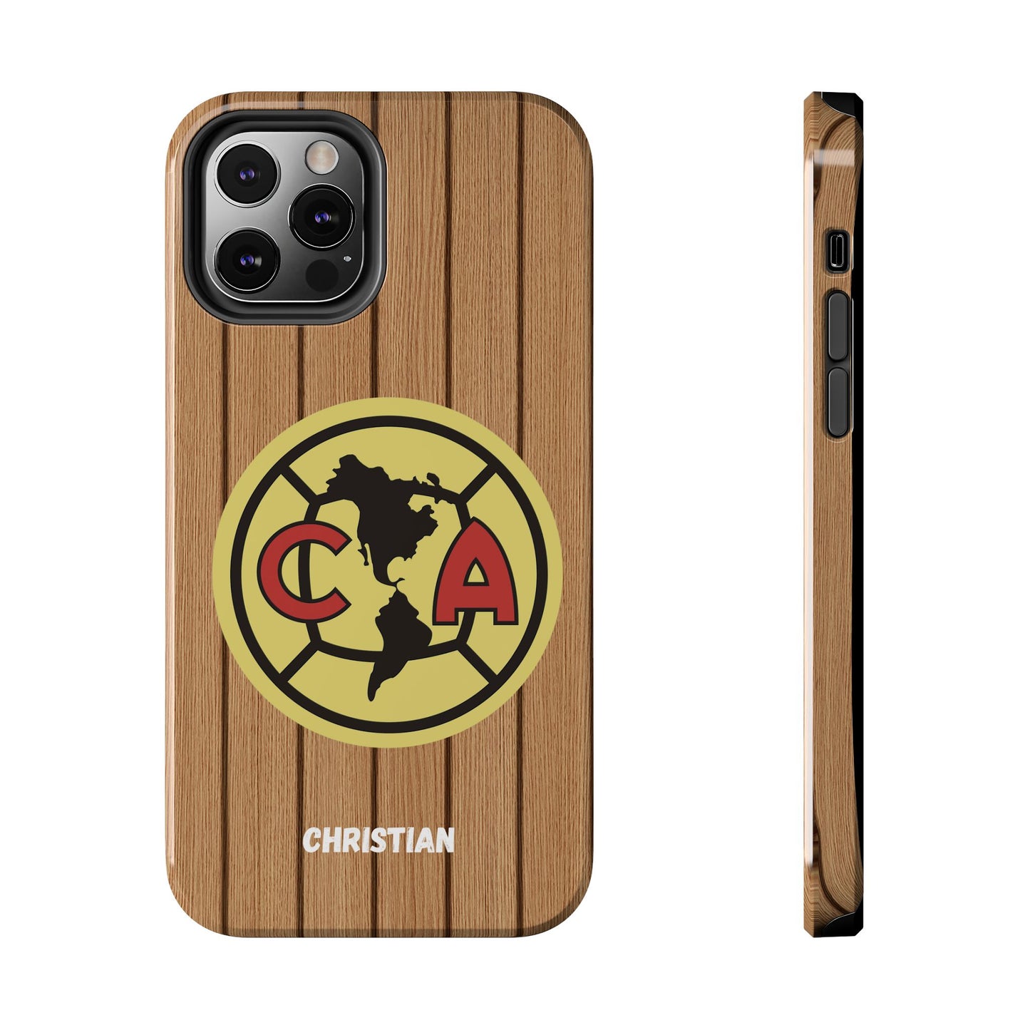 Wooden Phone Case - Club America Tough Phone Cases
