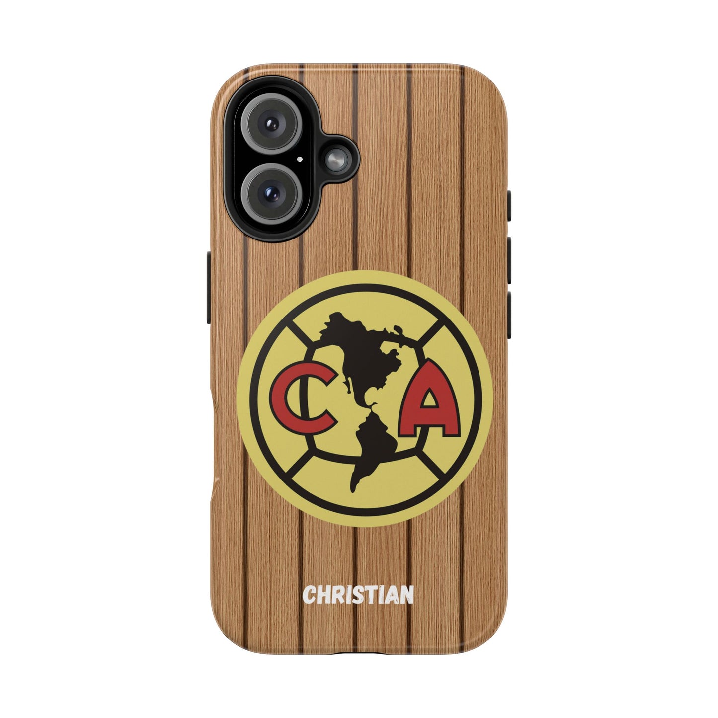 Wooden Phone Case - Club America Tough Phone Cases