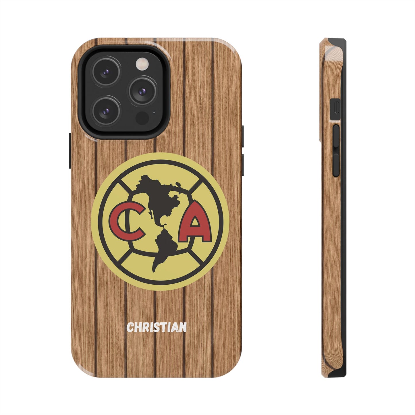 Wooden Phone Case - Club America Tough Phone Cases