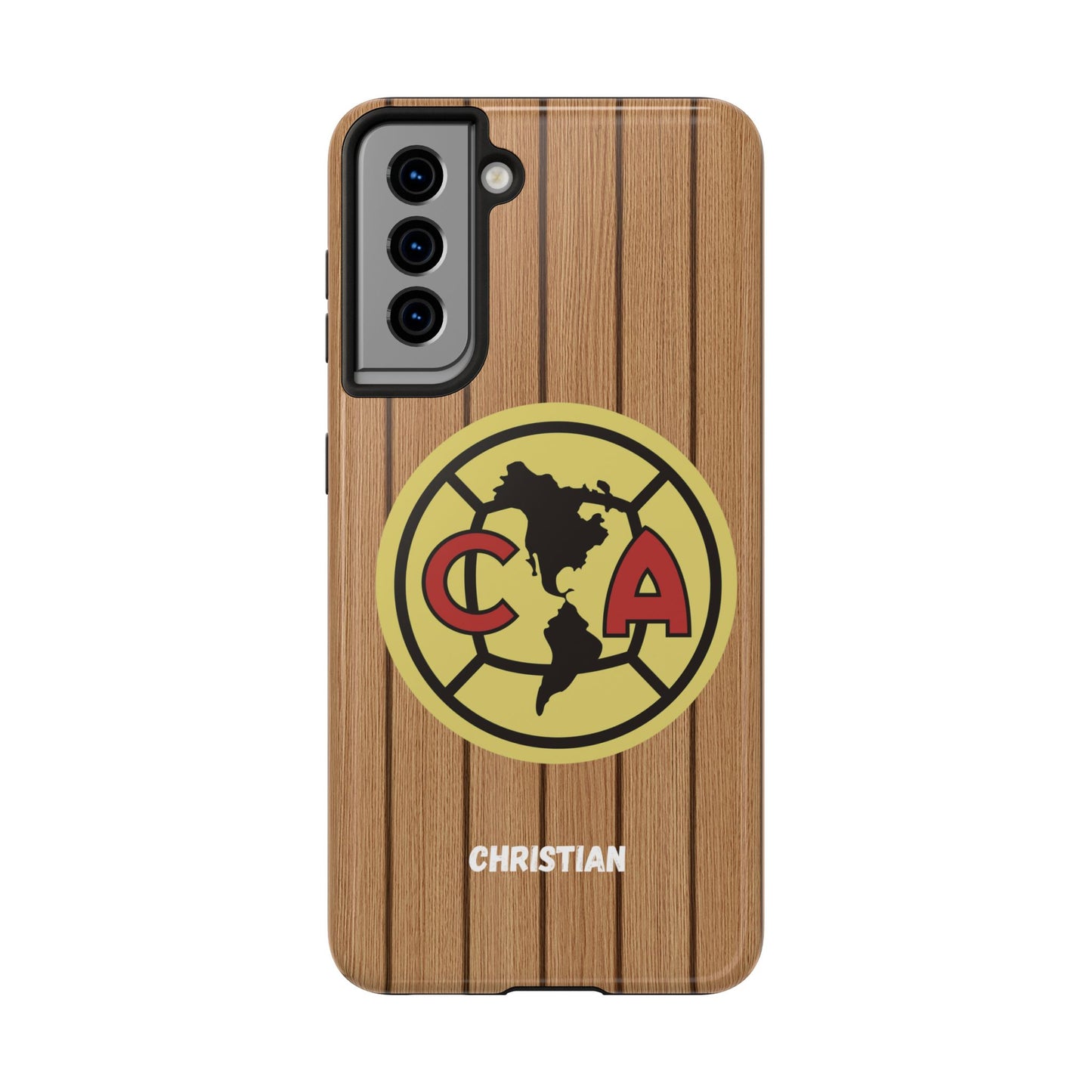 Wooden Phone Case - Club America Tough Phone Cases