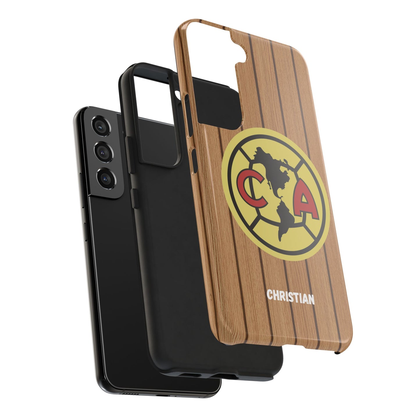 Wooden Phone Case - Club America Tough Phone Cases