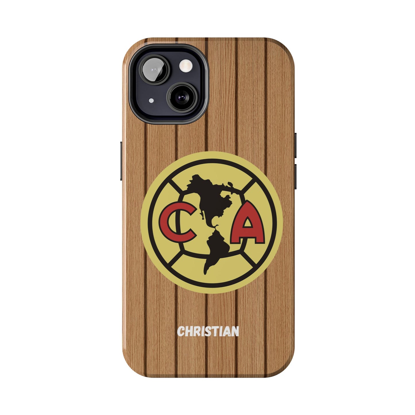 Wooden Phone Case - Club America Tough Phone Cases