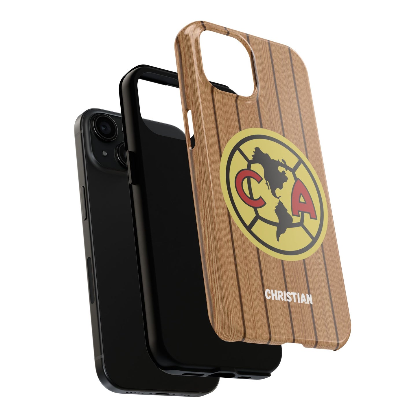 Wooden Phone Case - Club America Tough Phone Cases