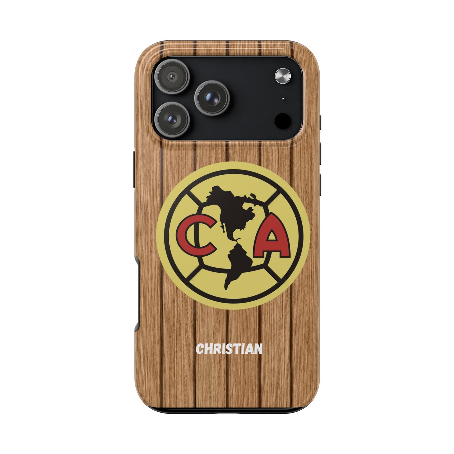 Wooden Phone Case - Club America Tough Phone Cases