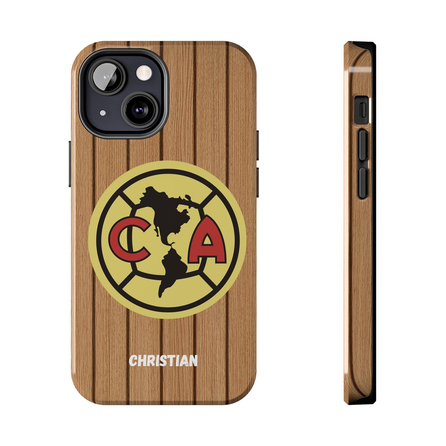 Wooden Phone Case - Club America Tough Phone Cases