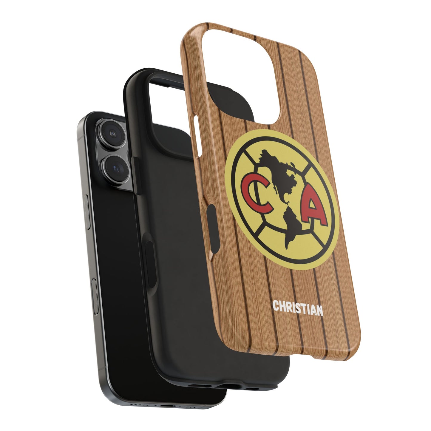 Wooden Phone Case - Club America Tough Phone Cases