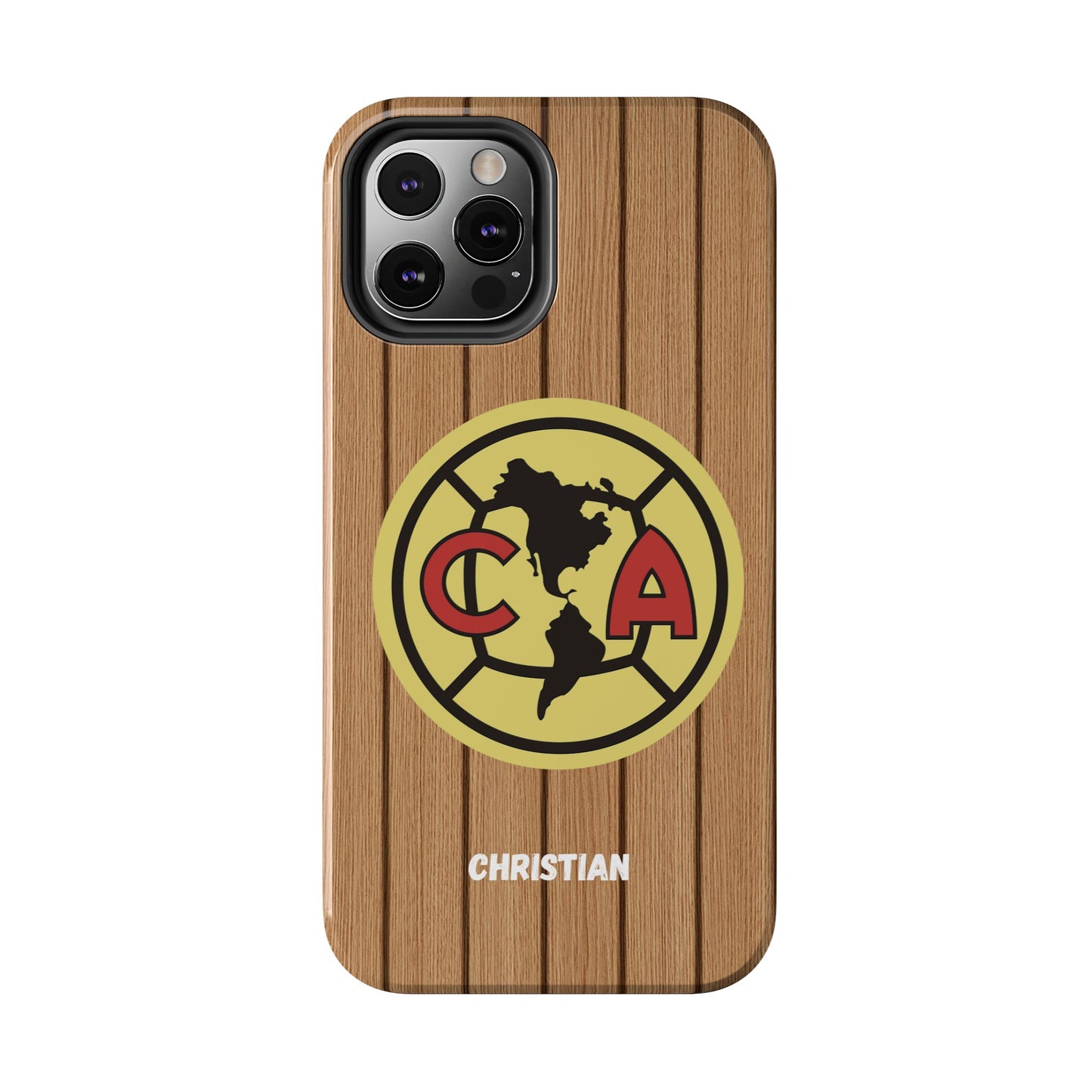 Wooden Phone Case - Club America Tough Phone Cases