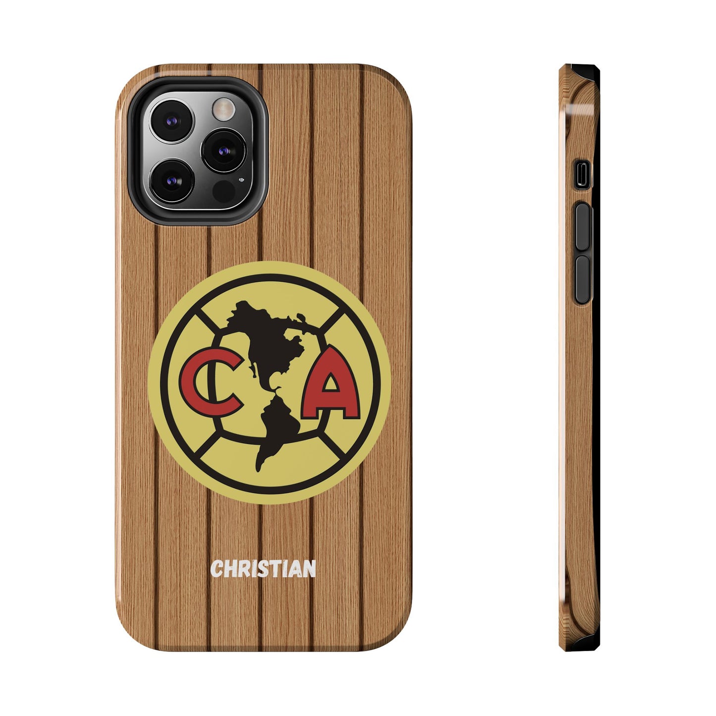 Wooden Phone Case - Club America Tough Phone Cases