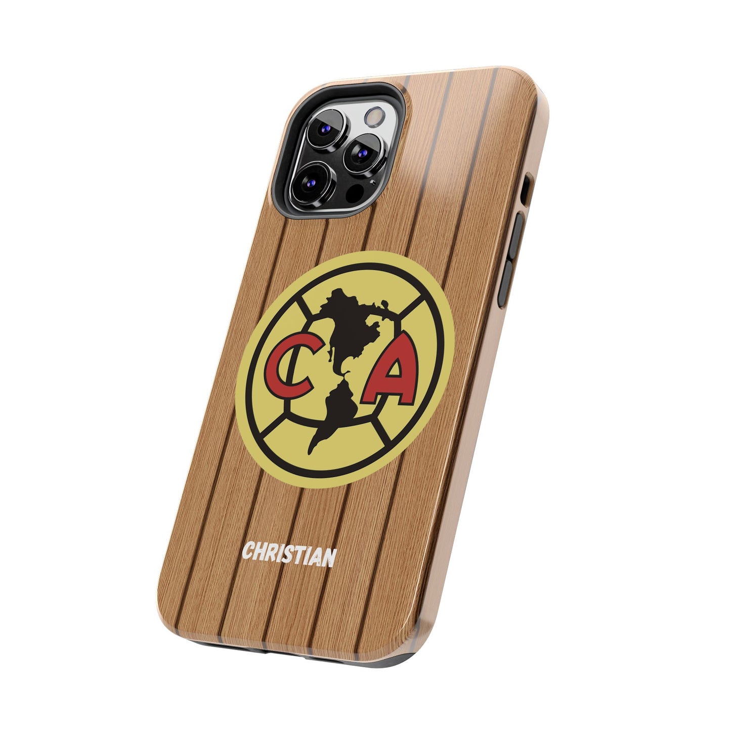 Wooden Phone Case - Club America Tough Phone Cases