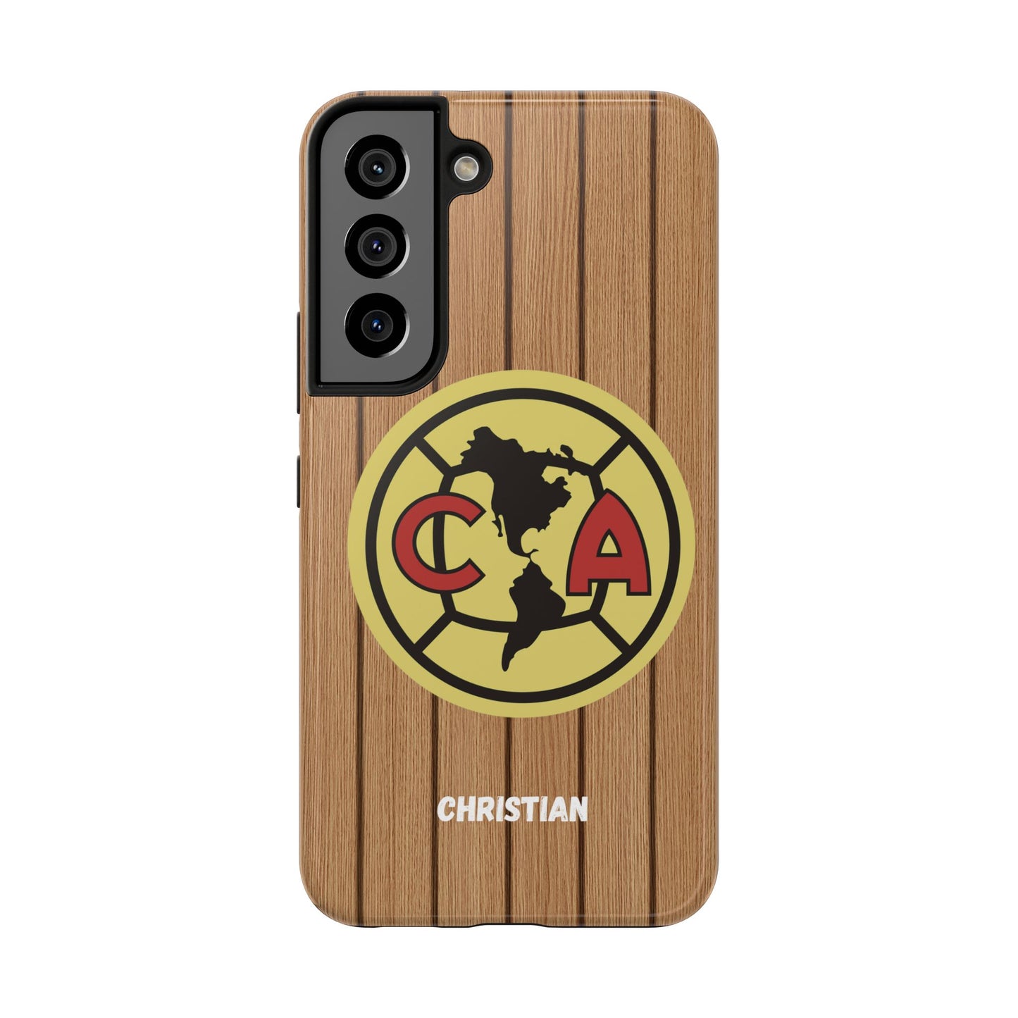 Wooden Phone Case - Club America Tough Phone Cases