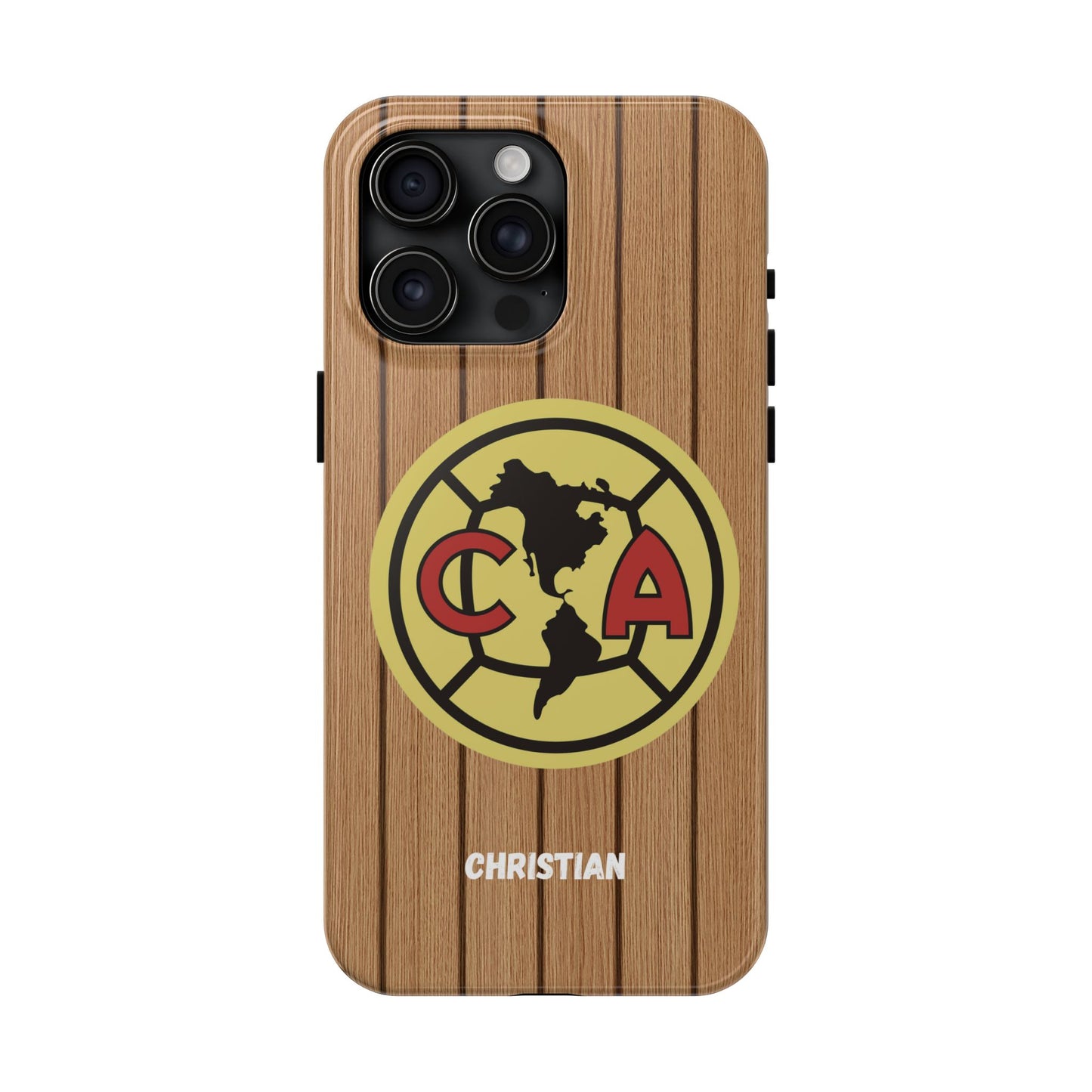 Wooden Phone Case - Club America Tough Phone Cases