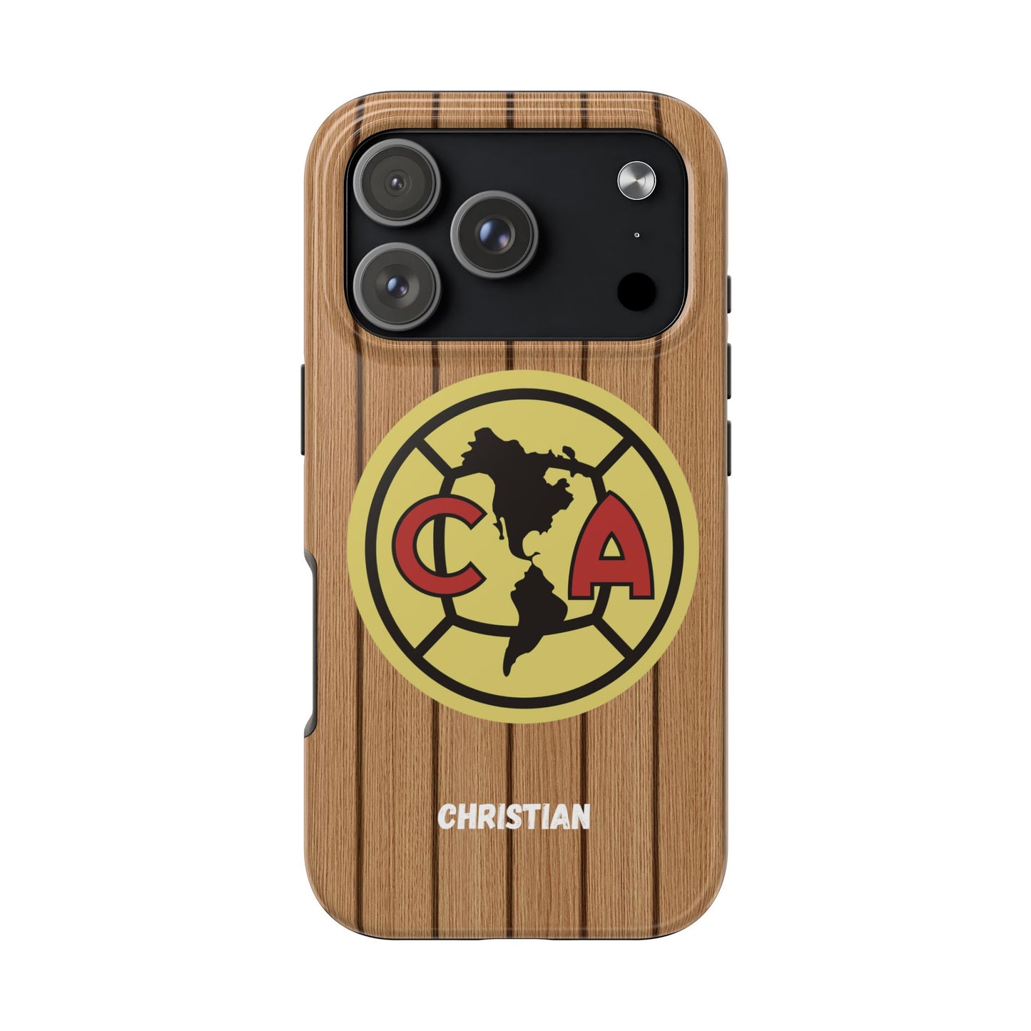 Wooden Phone Case - Club America Tough Phone Cases