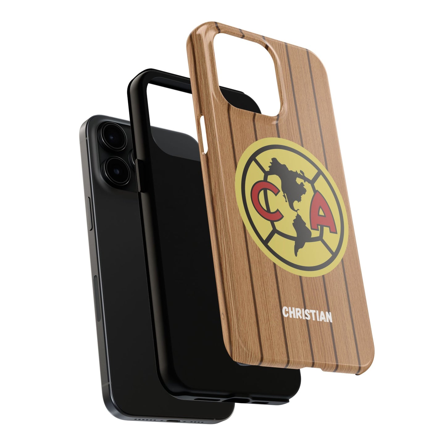 Wooden Phone Case - Club America Tough Phone Cases