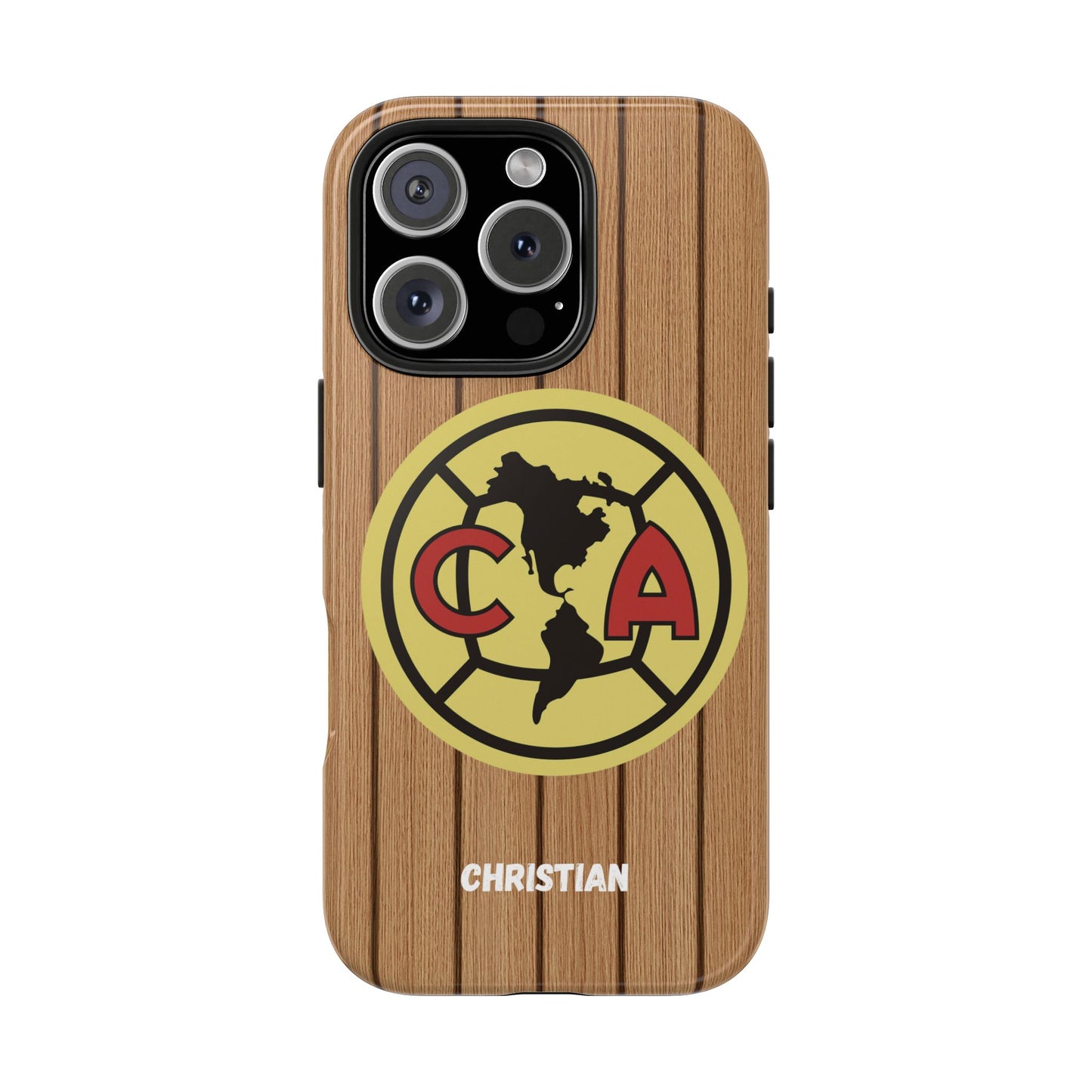 Wooden Phone Case - Club America Tough Phone Cases