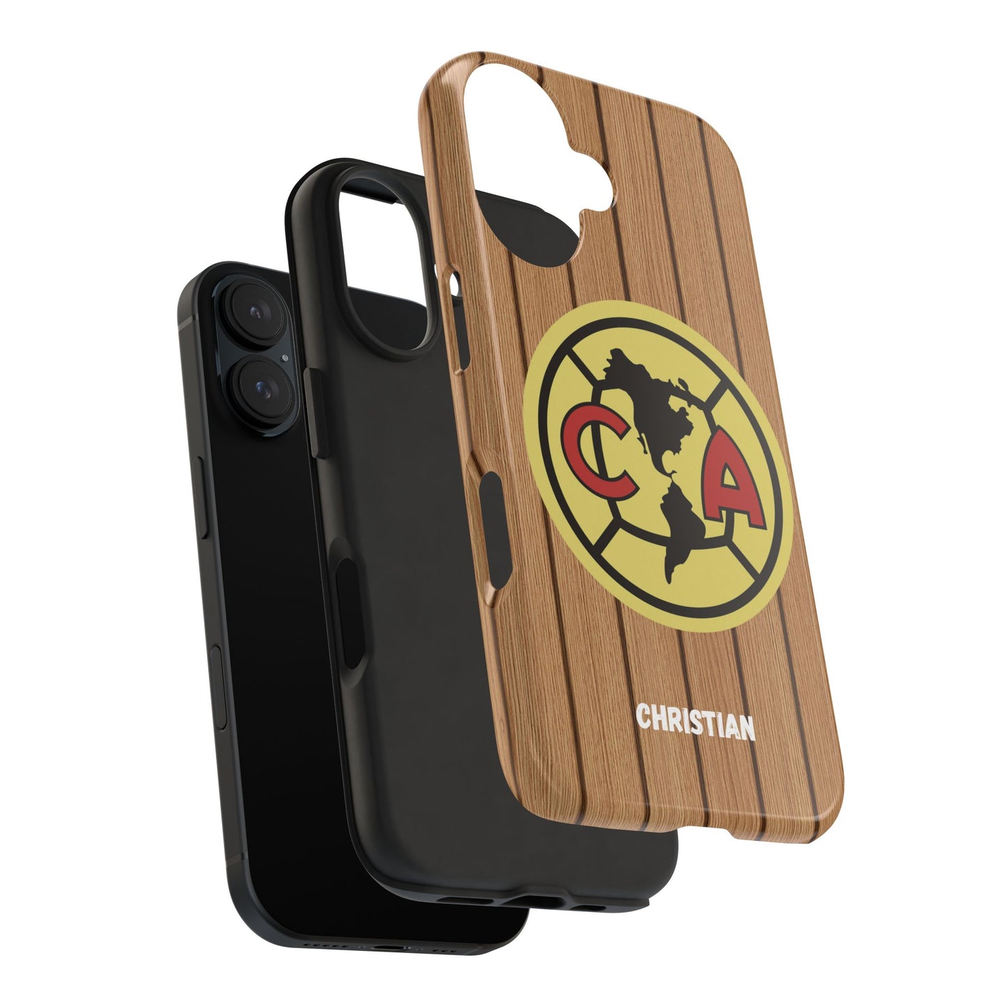 Wooden Phone Case - Club America Tough Phone Cases