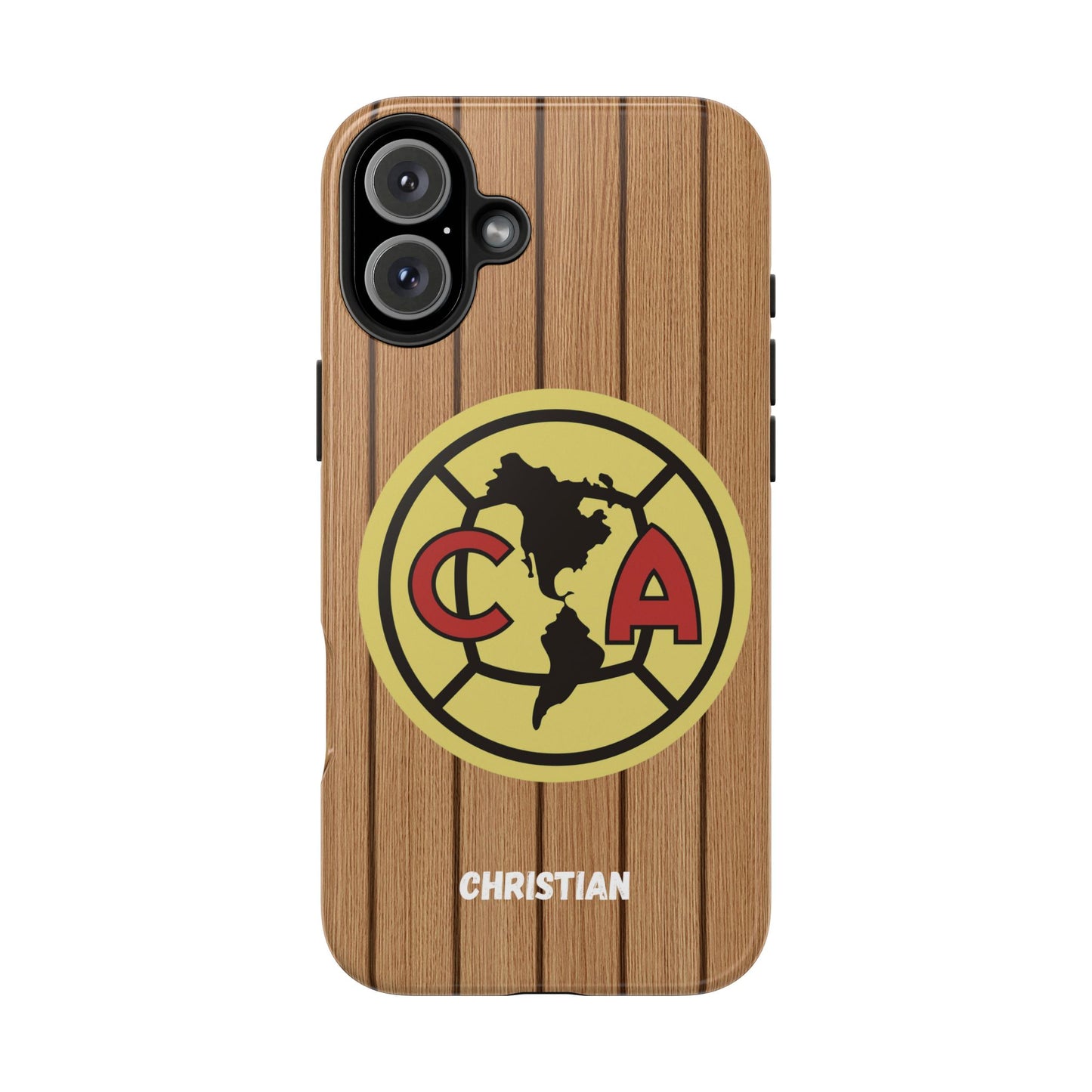 Wooden Phone Case - Club America Tough Phone Cases