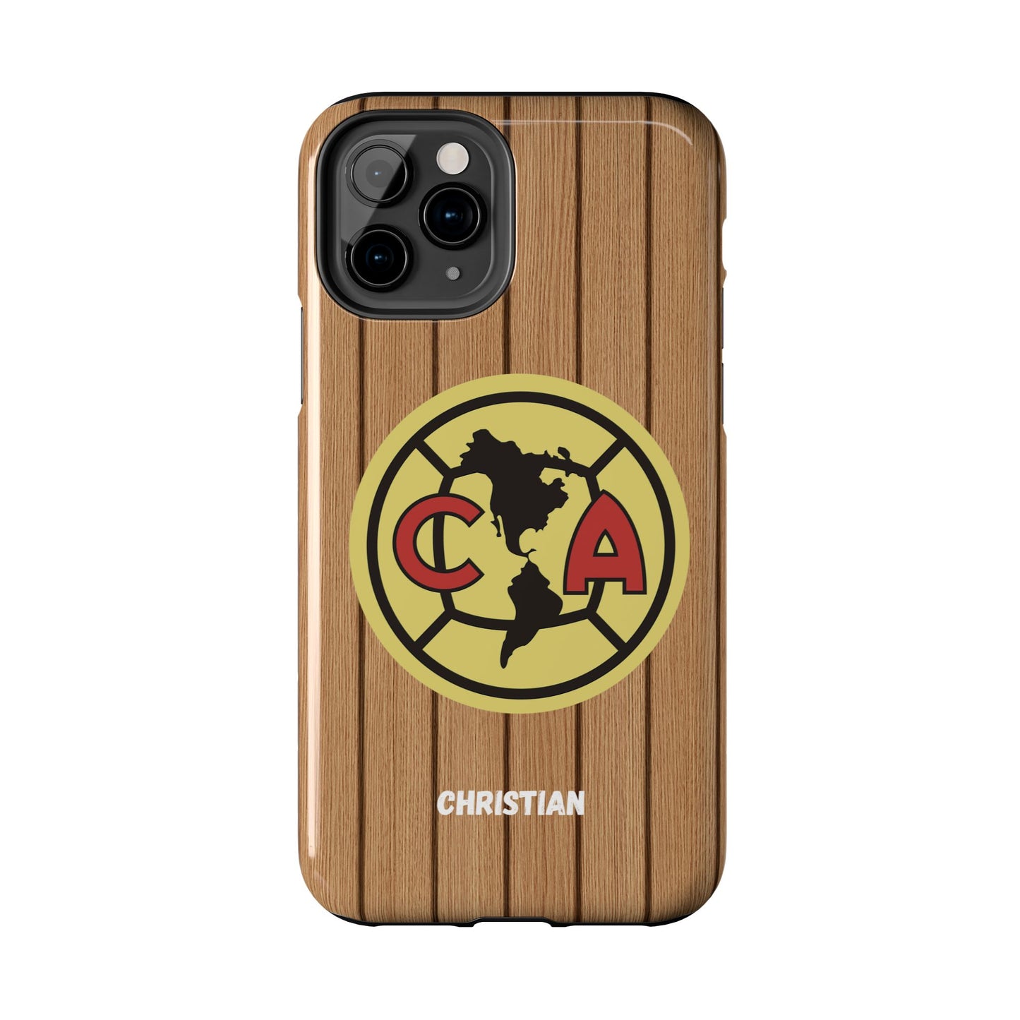 Wooden Phone Case - Club America Tough Phone Cases