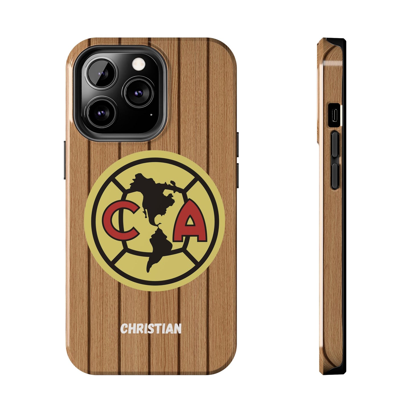Wooden Phone Case - Club America Tough Phone Cases
