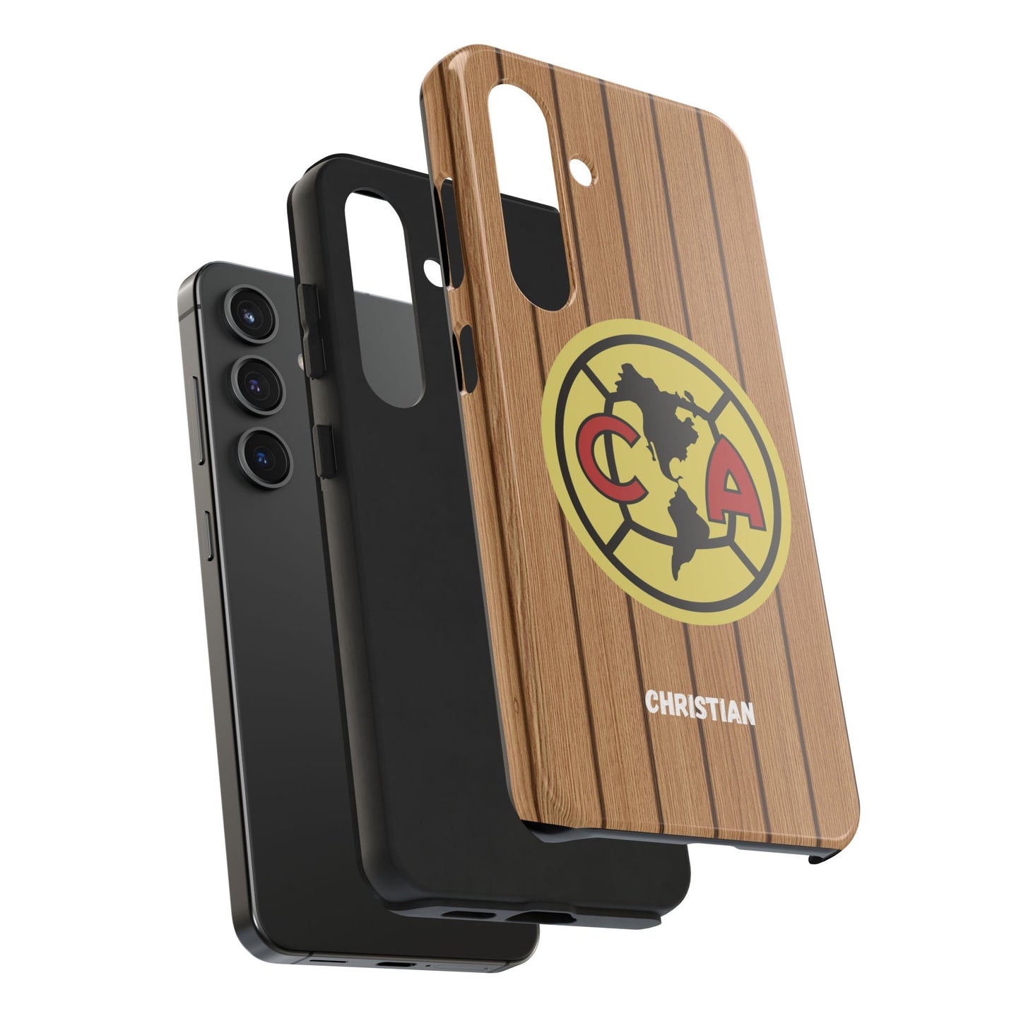 Wooden Phone Case - Club America Tough Phone Cases