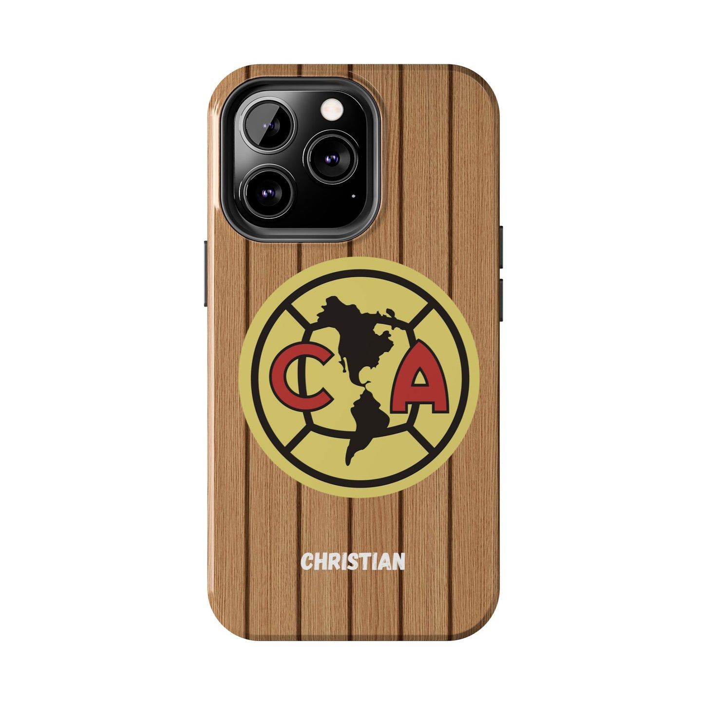 Wooden Phone Case - Club America Tough Phone Cases