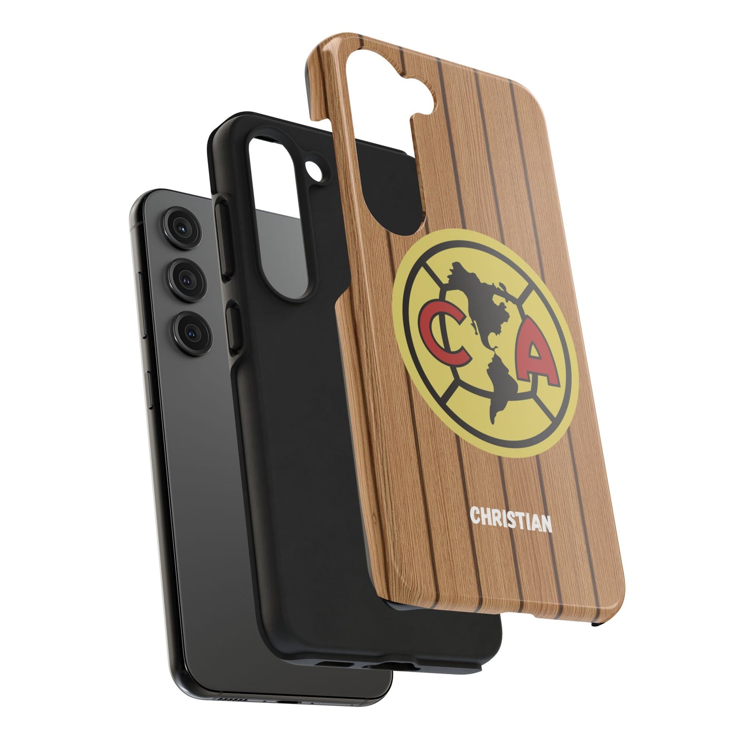 Wooden Phone Case - Club America Tough Phone Cases