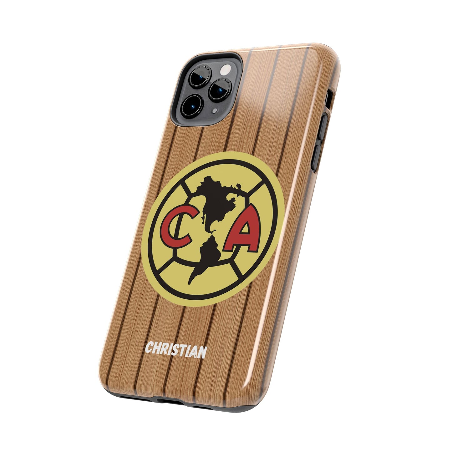 Wooden Phone Case - Club America Tough Phone Cases