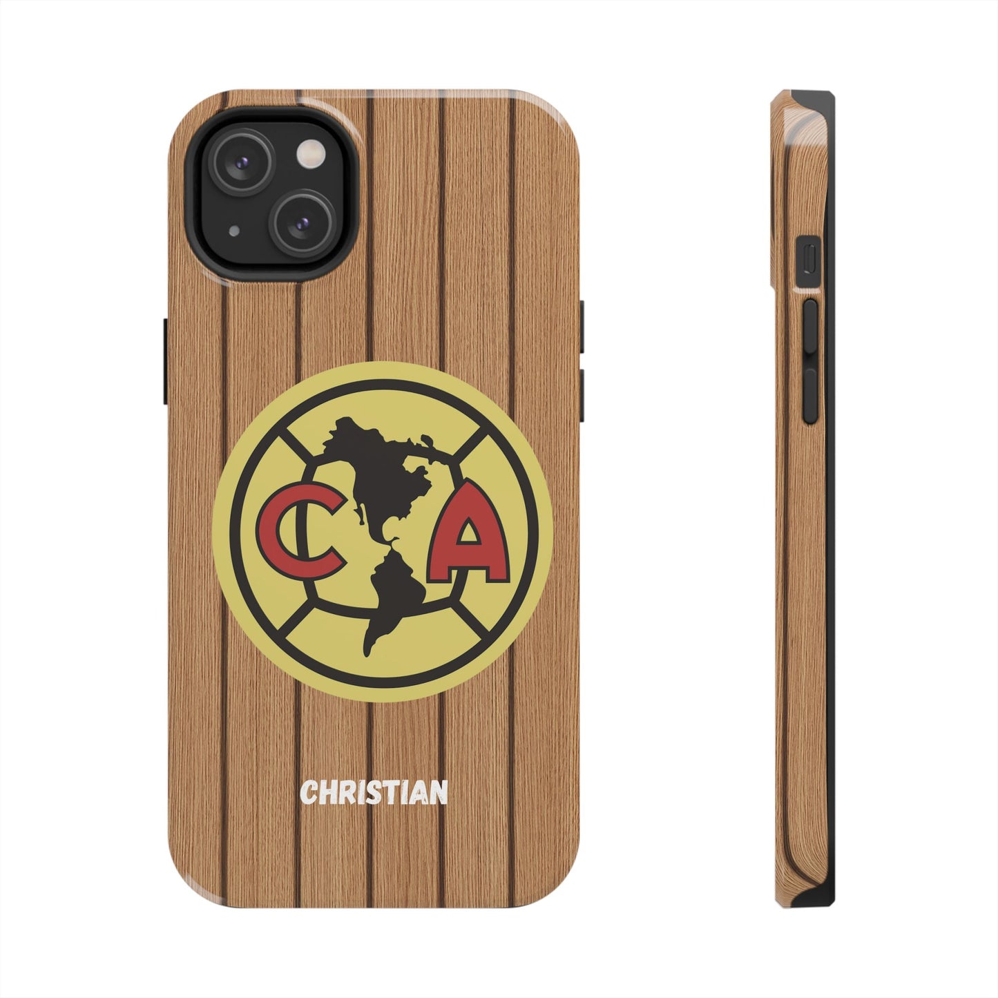 Wooden Phone Case - Club America Tough Phone Cases